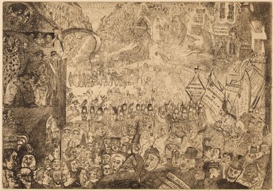  作： James Ensor