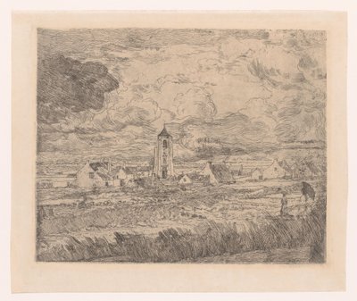 マリアケルケの眺め Grande vue de Mariakerke 作： James Ensor