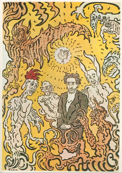  作： James Ensor