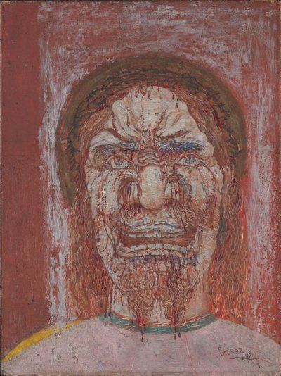 悲しみの男 作： James Ensor