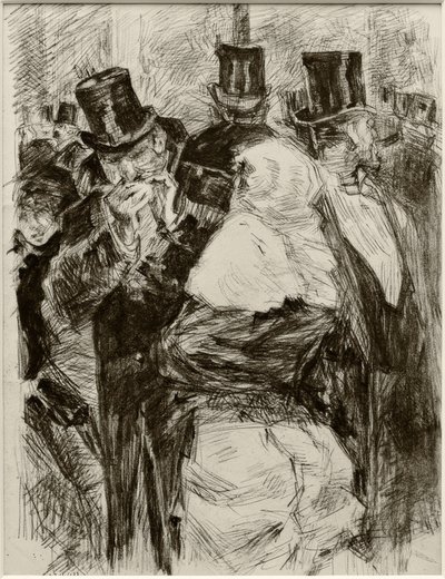 月夜の集い 作： James Sidney Ensor