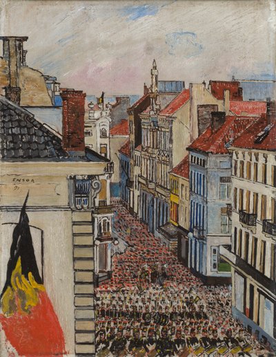  作： James Ensor