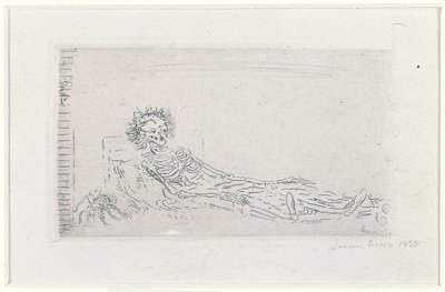 1960年の私の肖像 作： James Ensor
