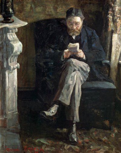 Retrato do pai do artista 作： James Ensor