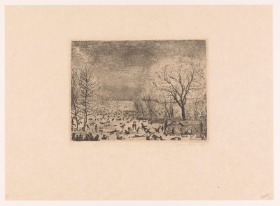 スケーター レ・パティヌール 作： James Ensor