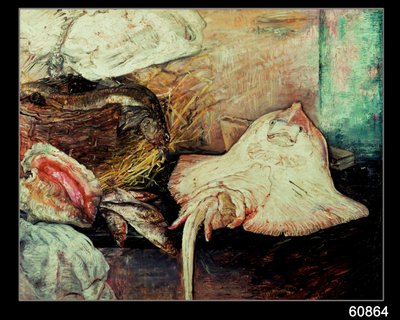 スケートのある静物 作： James Ensor