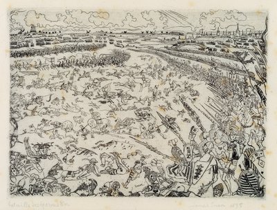 ゴールデン スパーズの戦い 作： James Ensor