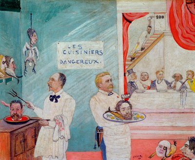危険な料理人 作： James Ensor