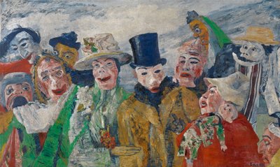 陰謀 作： James Ensor