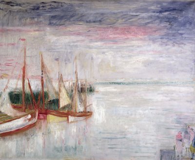 Oostenden satama (öljy kankaalle) 作： James Ensor