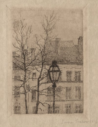  作： James Ensor