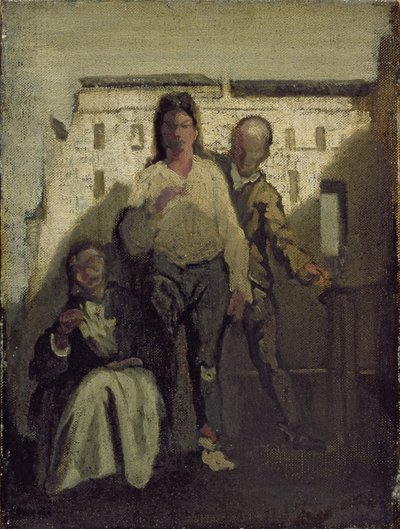 カルトゥーシュの捕獲（1693-1721）（油彩・カンヴァス） 作： James Ferrier Pryde