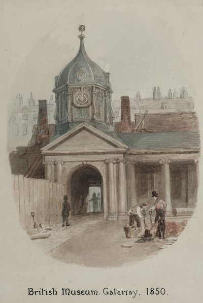 大英博物館、1850年 作： James Findlay