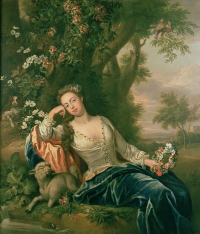 ボルトン公爵夫人ヘンリエッタの肖像 作： James Francis Maubert