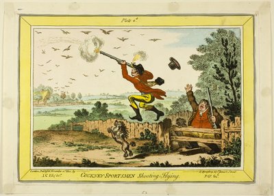 コックニー・スポーツマン 作： James Gillray