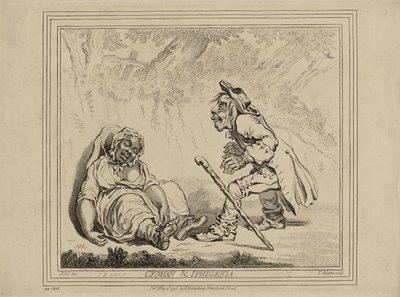 Cymon and Iphigenia、5月2日公開 作： James Gillray