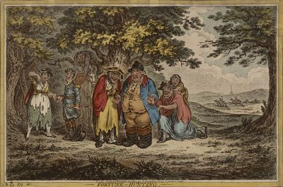 フォーチュンハンティング、11月20日公開 作： James Gillray