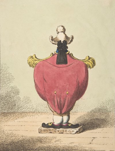 ウィリアム ハミルトン卿のコレクションより、1801 年 5 月 8 日、1801 年 5 月 8 日。 作： James Gillray
