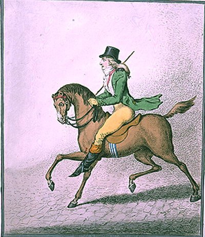 1800年にハンナ・ハンフリーが出版した「How to Ride with Elegance thro