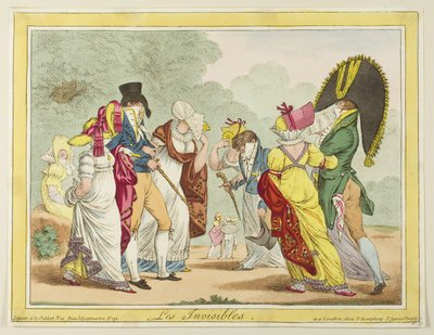 インビジブル 作： James Gillray