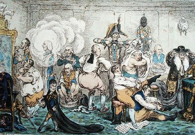 Making Decent, i.e. Broad-bottomites Getting into the Grand Costume』（ハンナ・ハンフリー著）がある。 作： James Gillray