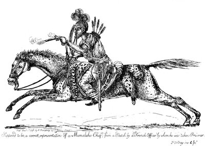 マメルークの首長、1798年。 作： James Gillray