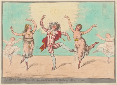 モダングレイス 作： James Gillray