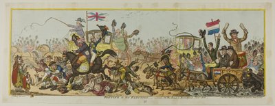 選挙への投稿 作： James Gillray
