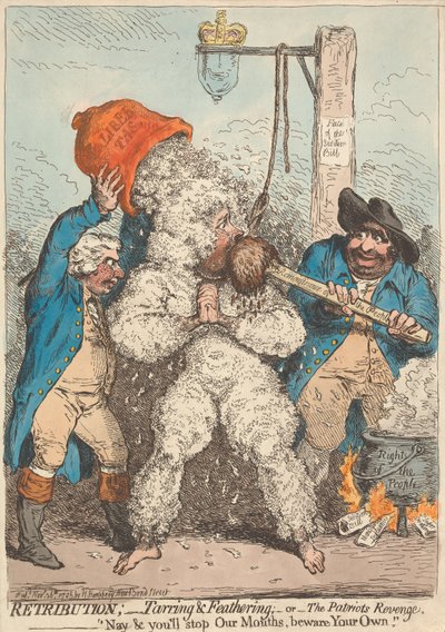  作： James Gillray