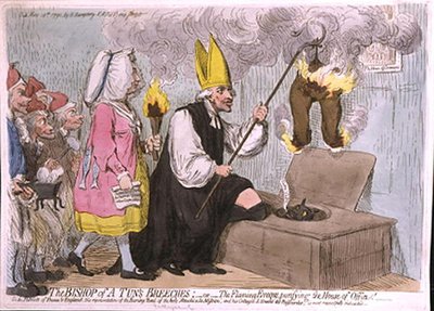 1792年にハンナ・ハンフリーが出版した「The Bishop of a Tun