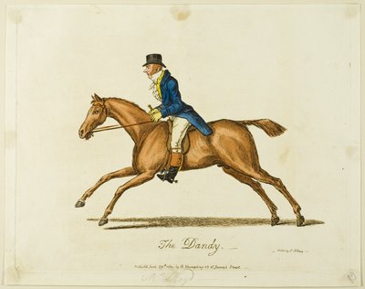 ザ・ダンディ 作： James Gillray