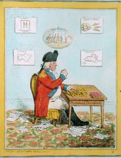 ハンナ・ハンフリーが1797年に出版した「The Lion