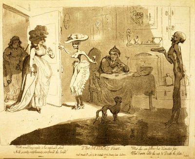 守銭奴の饗宴 作： James Gillray