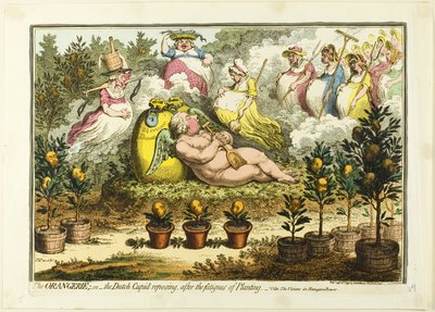 オランジュリー 作： James Gillray
