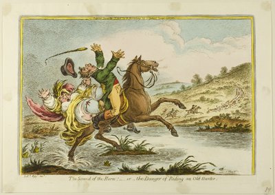 ホーンの音 作： James Gillray