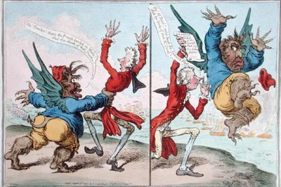 ハンナ・ハンフリーが1797年に出版した「The Tables Turn