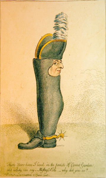30 Years have I lived in the parish of Covent Garden』（ハンナ・ハンフリー著）が出版されました。 作： James Gillray