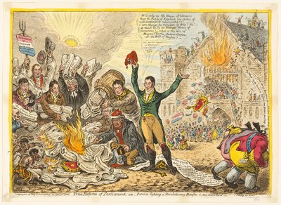 真の国会改革 作： James Gillray
