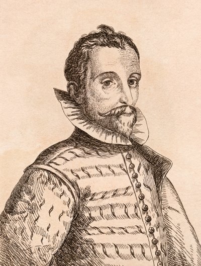 1817年にロンドンで出版された「Authentic Originalsからの有名な画家の75の肖像画」のイラスト、Joris Hoefnagel 作： James Girtin