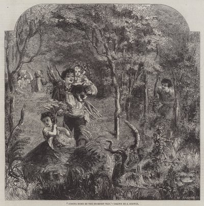 最短の方法で帰宅 作： James Godwin