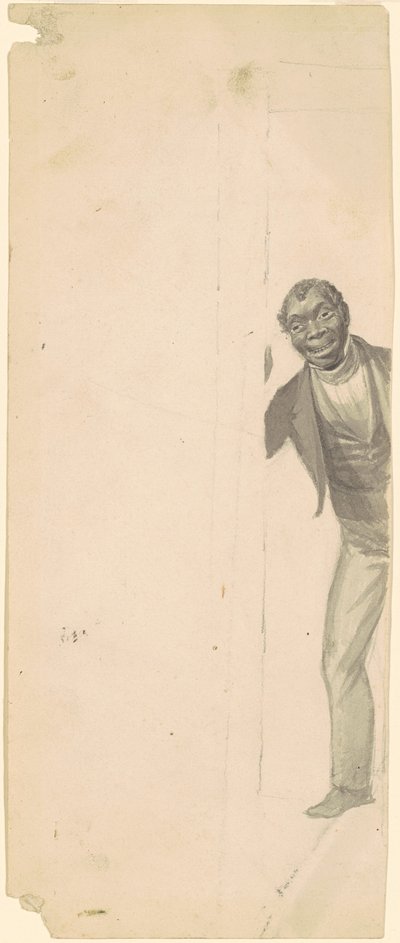 戸口の男 作： James Goodwyn Clonney