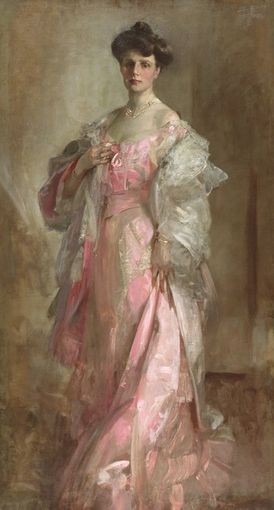 Aberlourのレディハリエットフィンドレー、1905年 作： James Guthrie