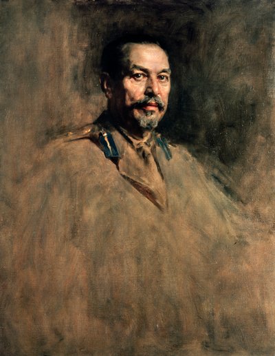 ルイ・ボタ（1862-1919）の肖像（1919年頃～1921年）南アフリカの政治家、ジェームズ・ガスリー（1859-1930）の絵画。南アフリカ、20世紀 作： James Guthrie