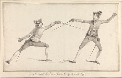 Quarte Basseより クーデターの半円の受け流しより 作： James Gwin