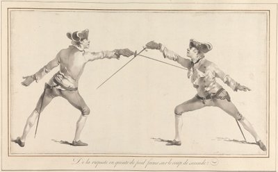 Riposte em forma de um quarto de pé no golpe de um segundo 作： James Gwin