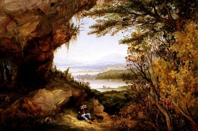ハドソン川の情景（リップ・ヴァン・ウィンクル） 作： James Hamilton