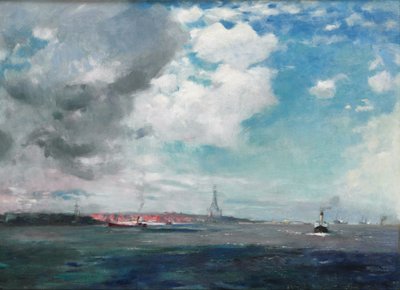 マージーからの新しいブライトン、1907 作： James Hamilton Hay