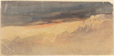 夜明けの雲 作： James Hamilton Shegogue