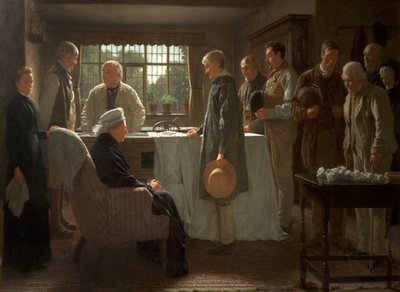 オールドマスター、1883 作： James Hayllar