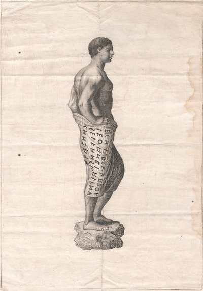 男の像 作： James Heath